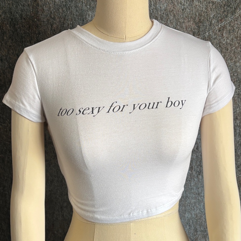 Windsor White Cotton Crop Top